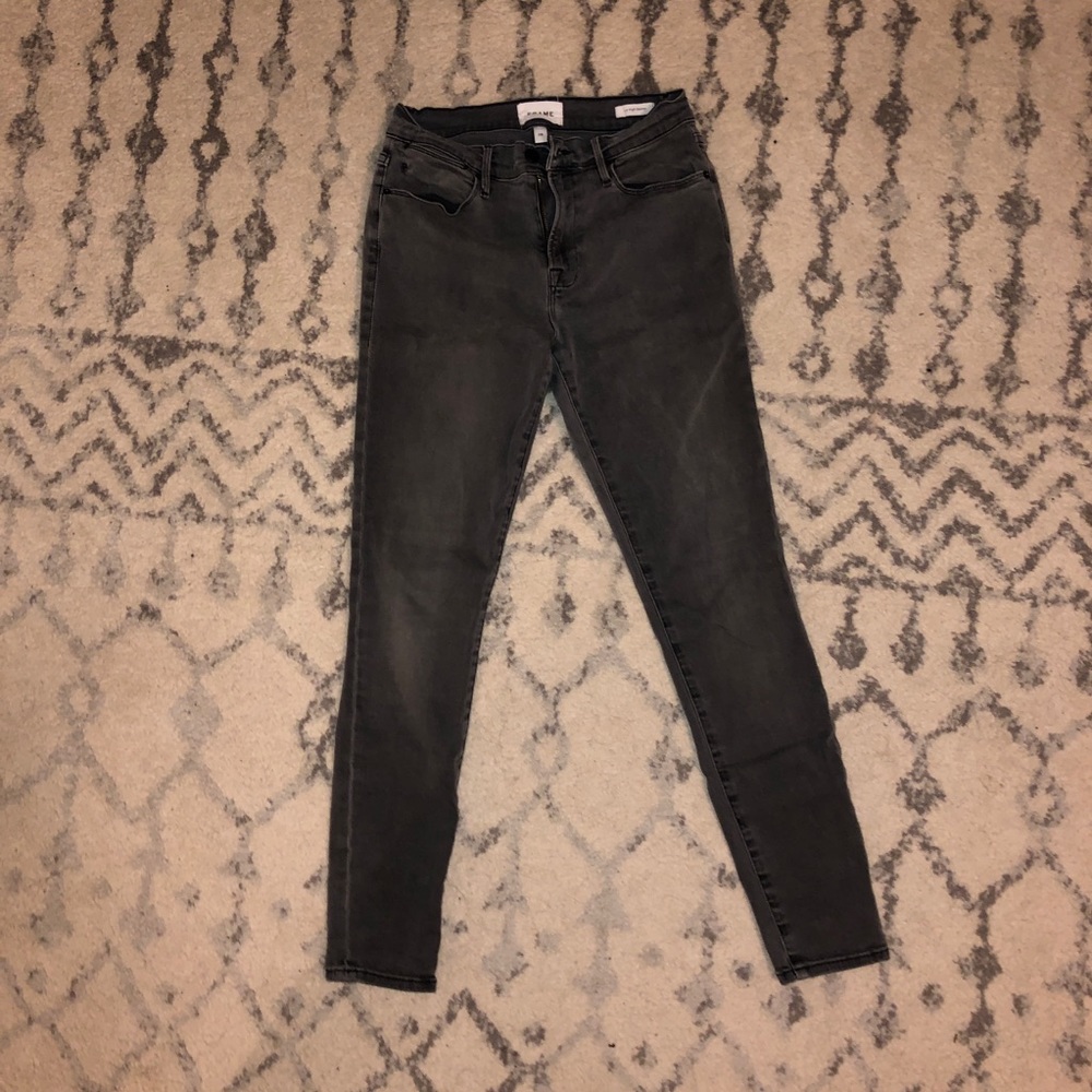 FRAME LE HIGH SKINNY JEAN
